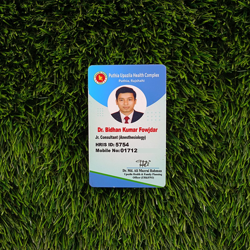 Pvc id card (with print)
